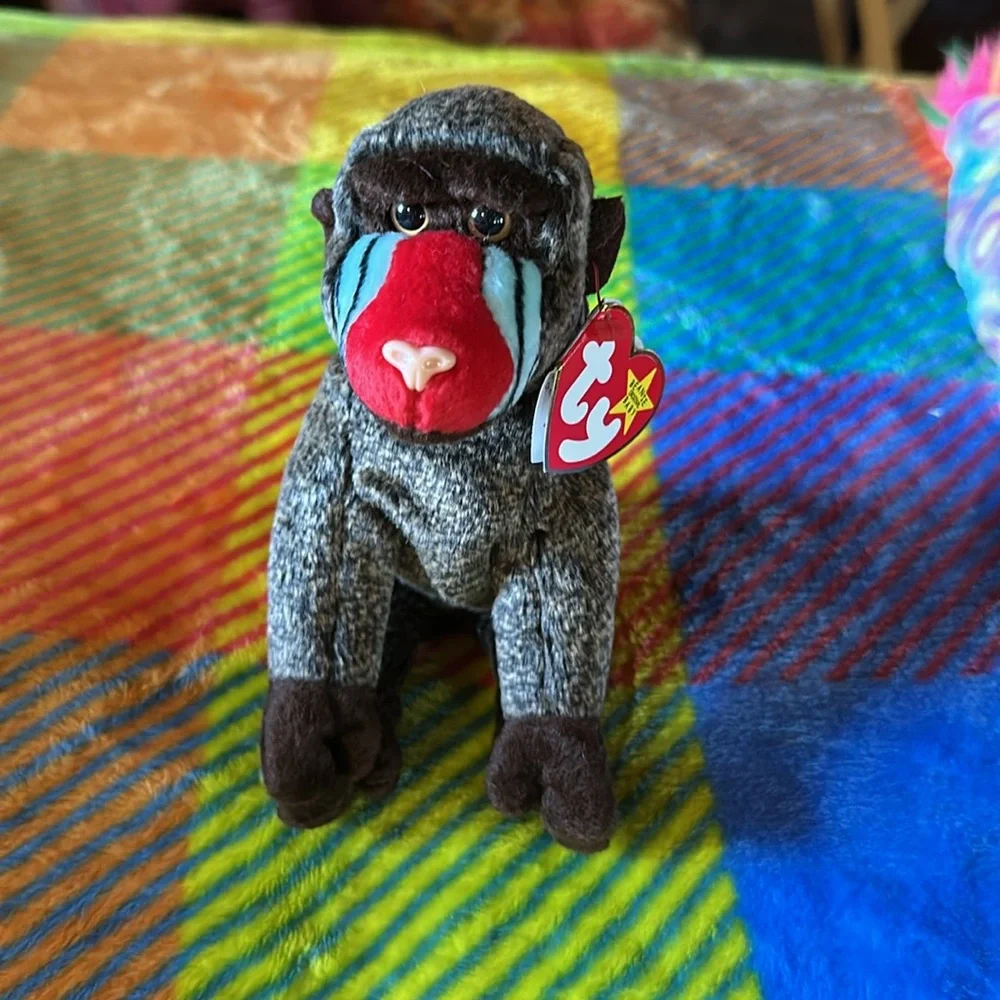 Ty Cheeks the Monkey Beanie Baby